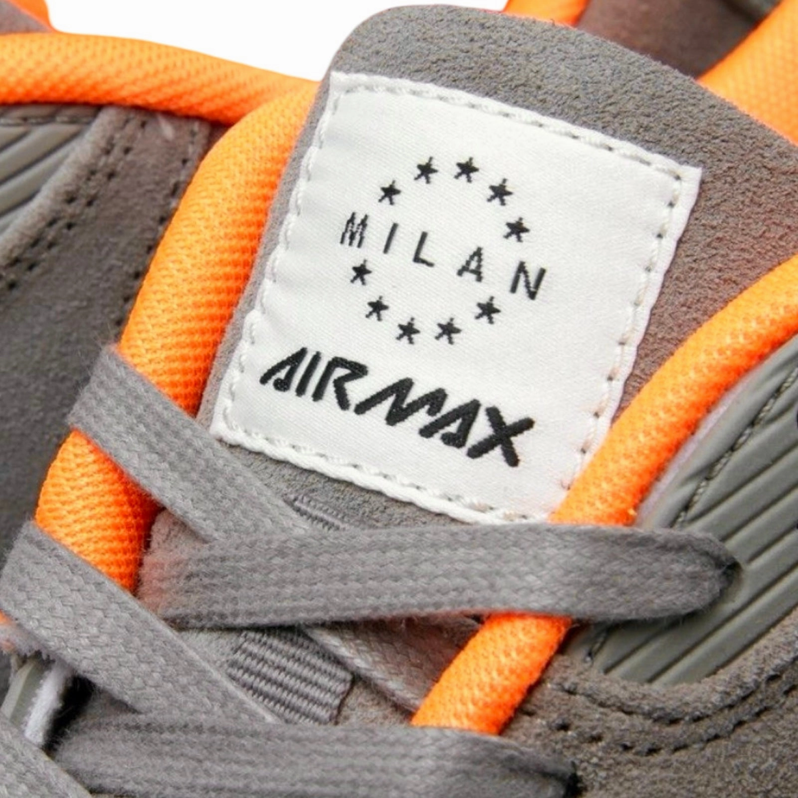 Nike Air Max 90 Milano QS Iron Sail Total Orange Nike Air Max style