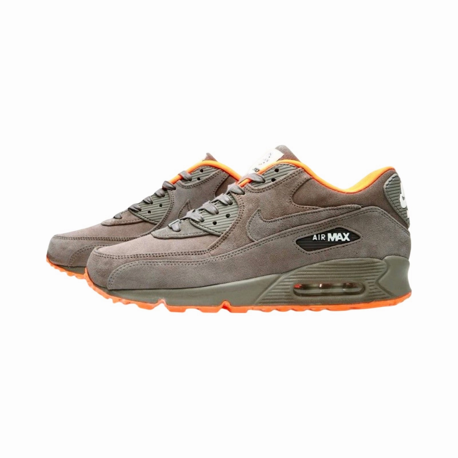 Nike Air Max 90 Milano QS Iron Sail Total Orange Pro Swing Golf Shoes