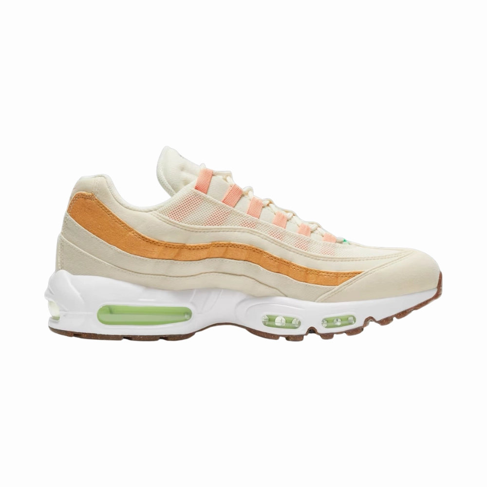Nike Air Max 95 Happy Pineapple Coconut Milk Metallic Gold White Green Glow Nike Air Max style