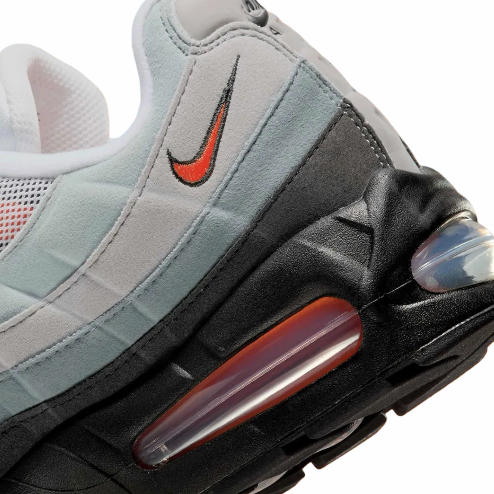 Nike Air Max 95 OG Black Bright Mandarin Pro Swing Golf Shoes