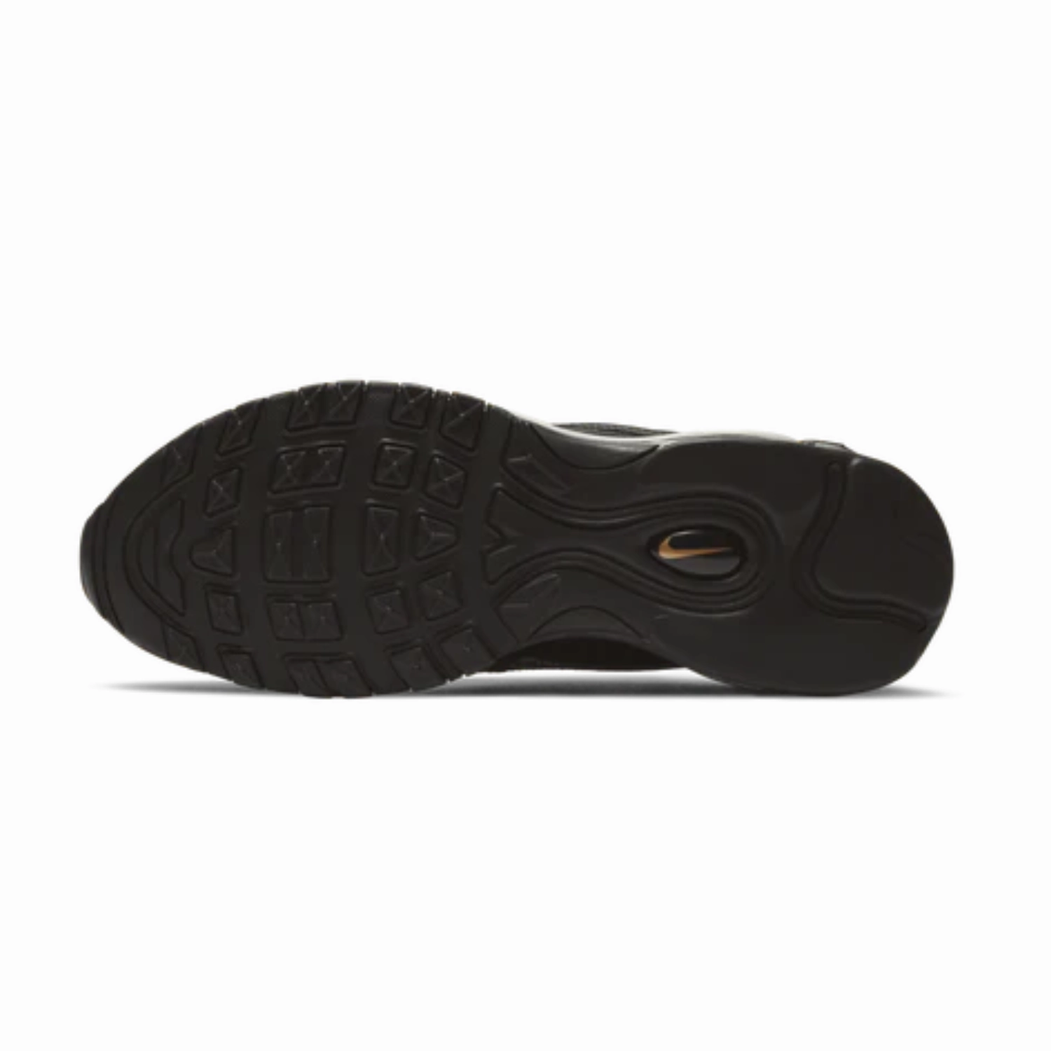 Nike Air Max 97 CM Black Metallic Gold Pro Swing Golf Shoes