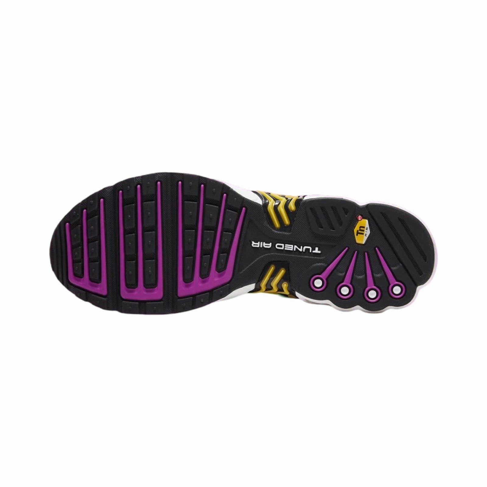 Nike Air Max Plus 3 Hyper Violet Black Dynamic Yellow Pro Swing Golf Shoes