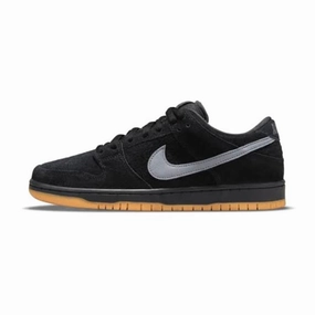 Nike Dunk Low Pro SB Black Grey Gum Nike Dunk sneakers with classic silhouette