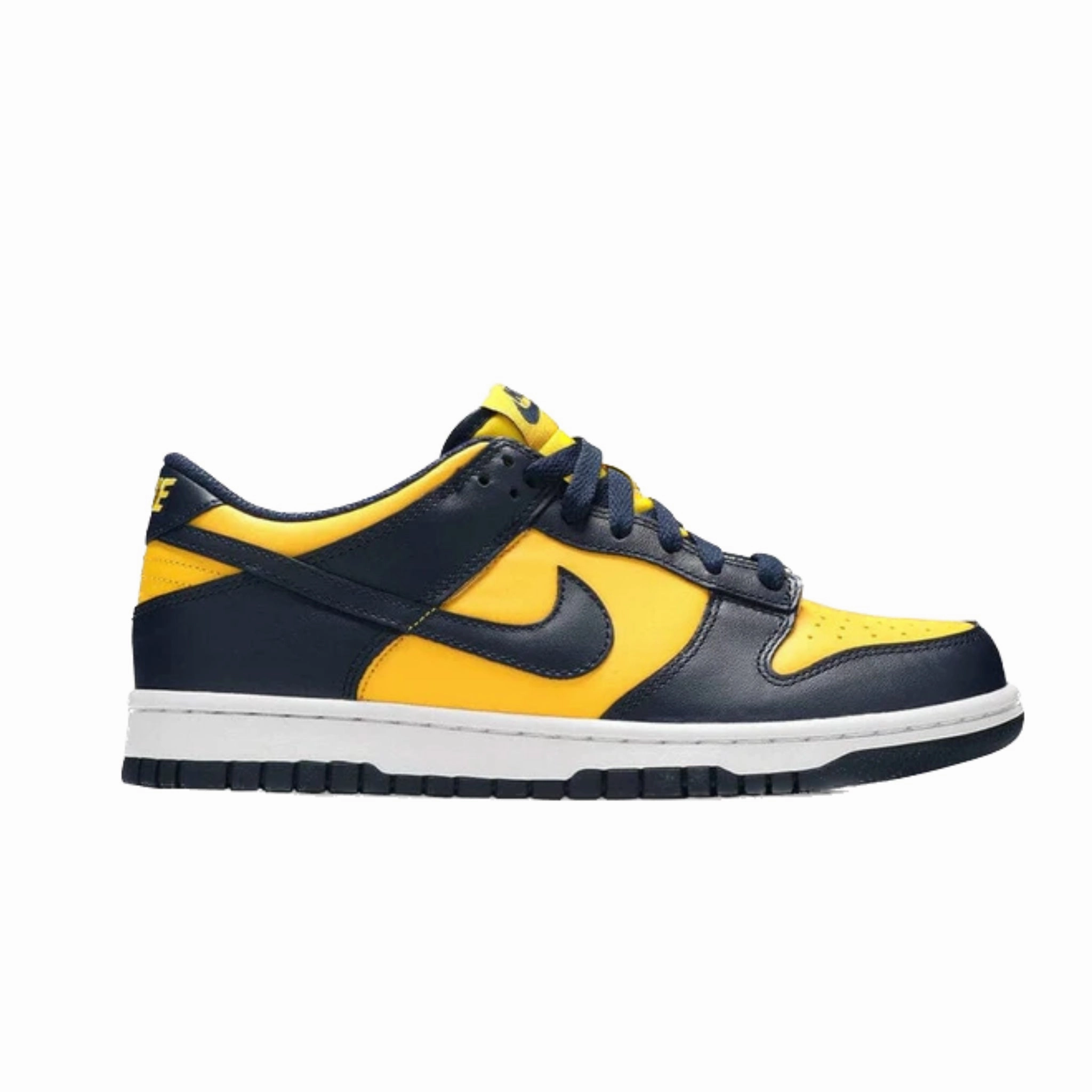 Nike Dunk Low PS Michigan Varsity Maize Midnight Navy Iconic Sneakers