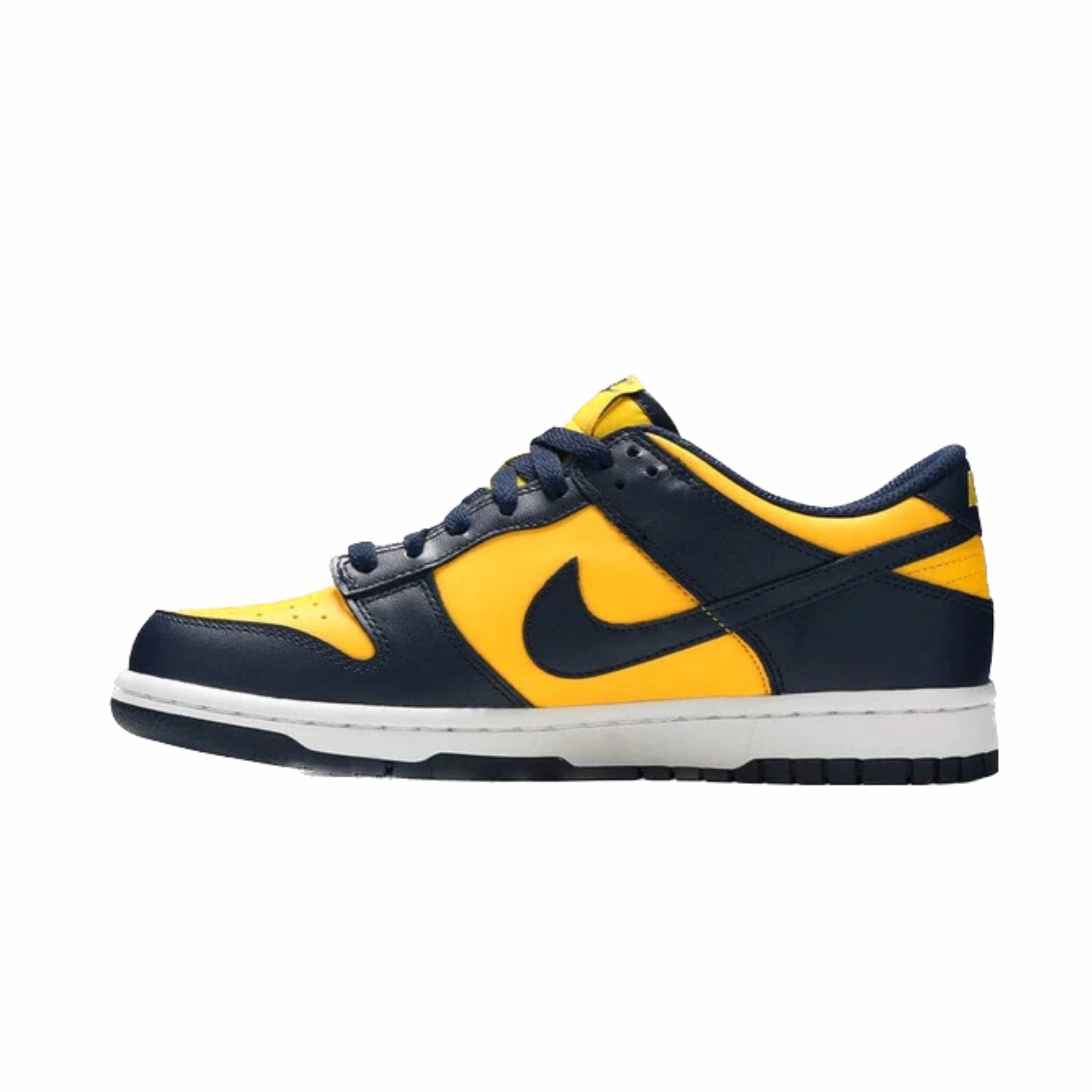 Nike Dunk Low PS Michigan Varsity Maize Midnight Navy Iconic Sneakers