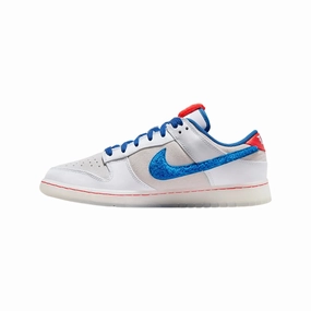 Nike Dunk Low Retro PRM Year of the Rabbit White Crimson Varsity Royal Nike Dunk sneakers with classic silhouette