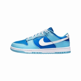 Nike Dunk Low Retro QS Argon Blue White Nike Dunk sneakers with classic silhouette