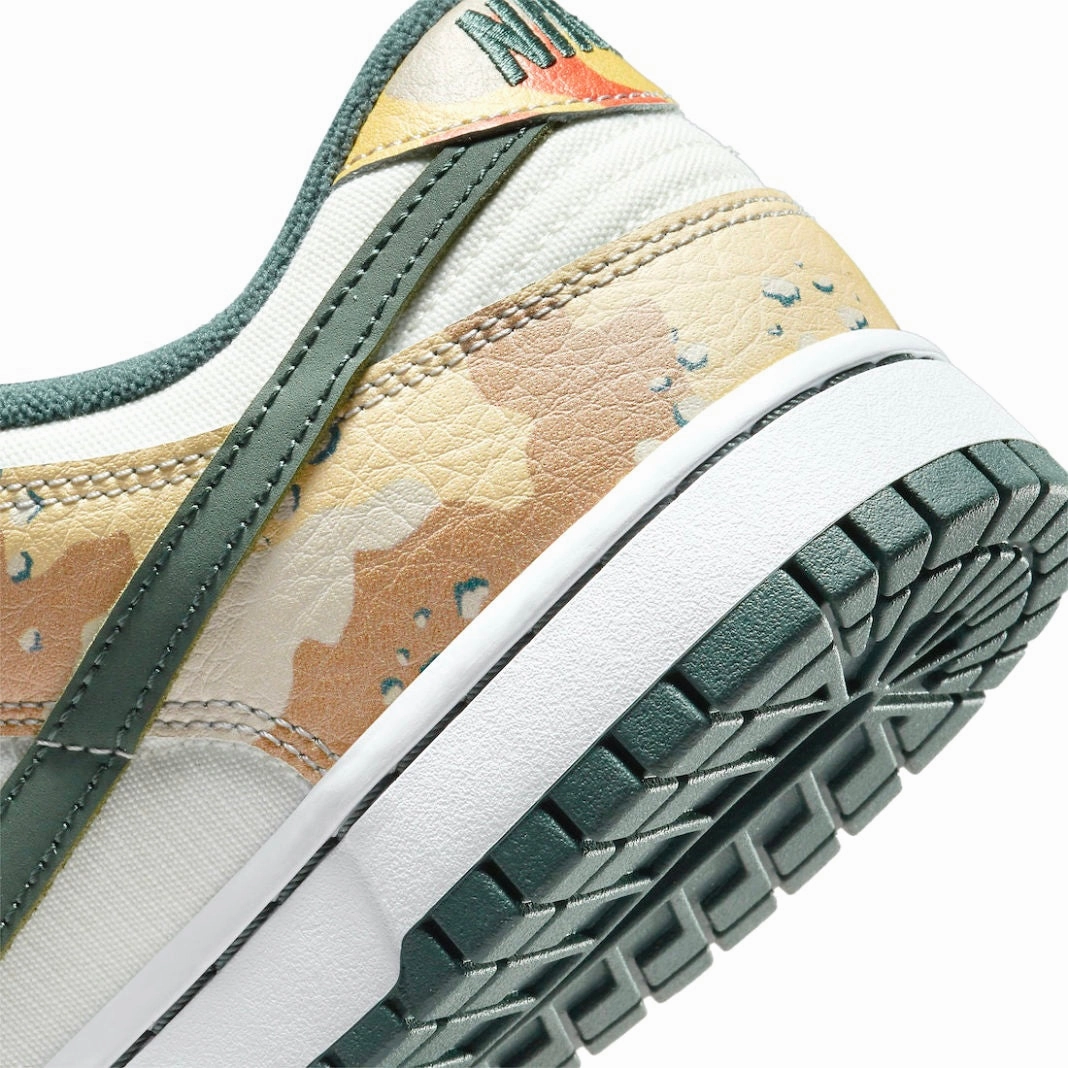Nike Dunk Low Sail Multi-Camo Iconic Sneakers