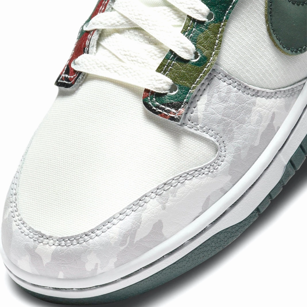 Nike Dunk Low Sail Multi-Camo Iconic Sneakers