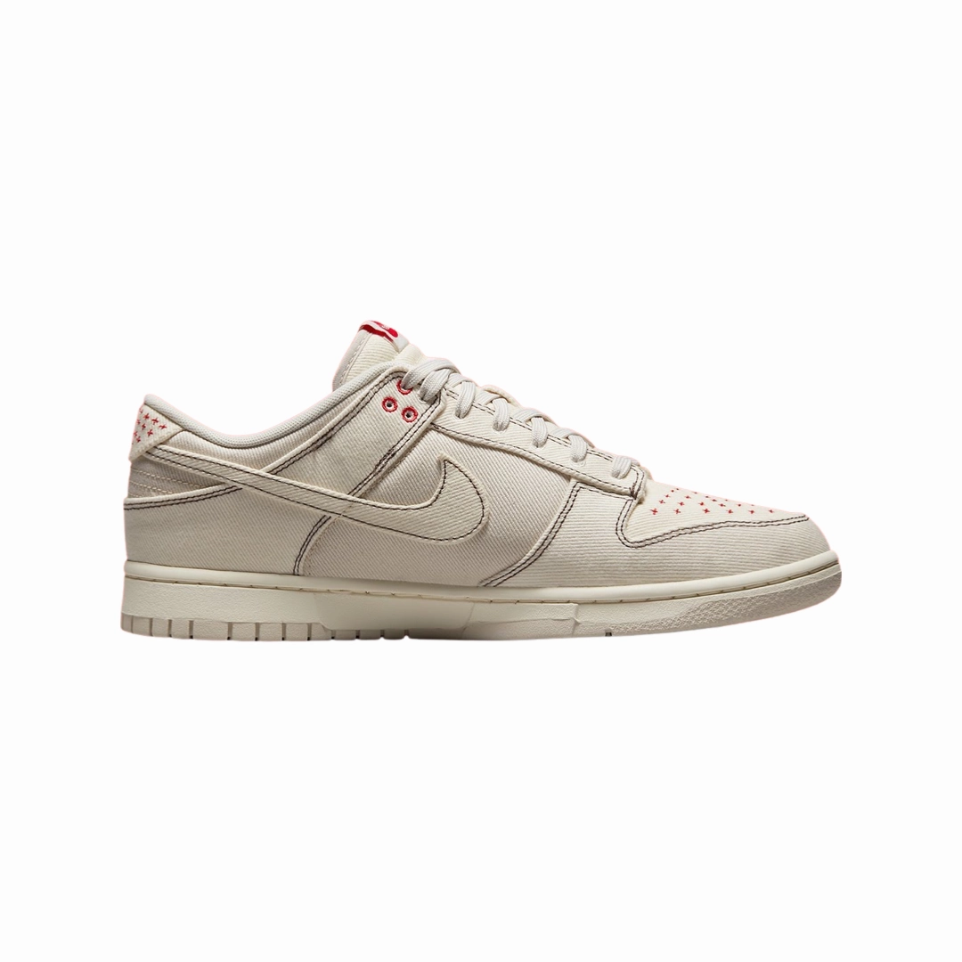 Nike Dunk Low Sashiko Light Orewood Brown Iconic Sneakers