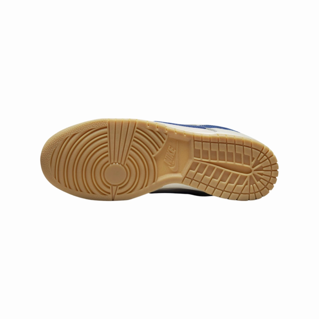 Nike Dunk Low SE Sail Dark Marina Blue White Iconic Sneakers