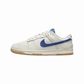 Nike Dunk Low SE Sail Dark Marina Blue White Nike Dunk sneakers with classic silhouette