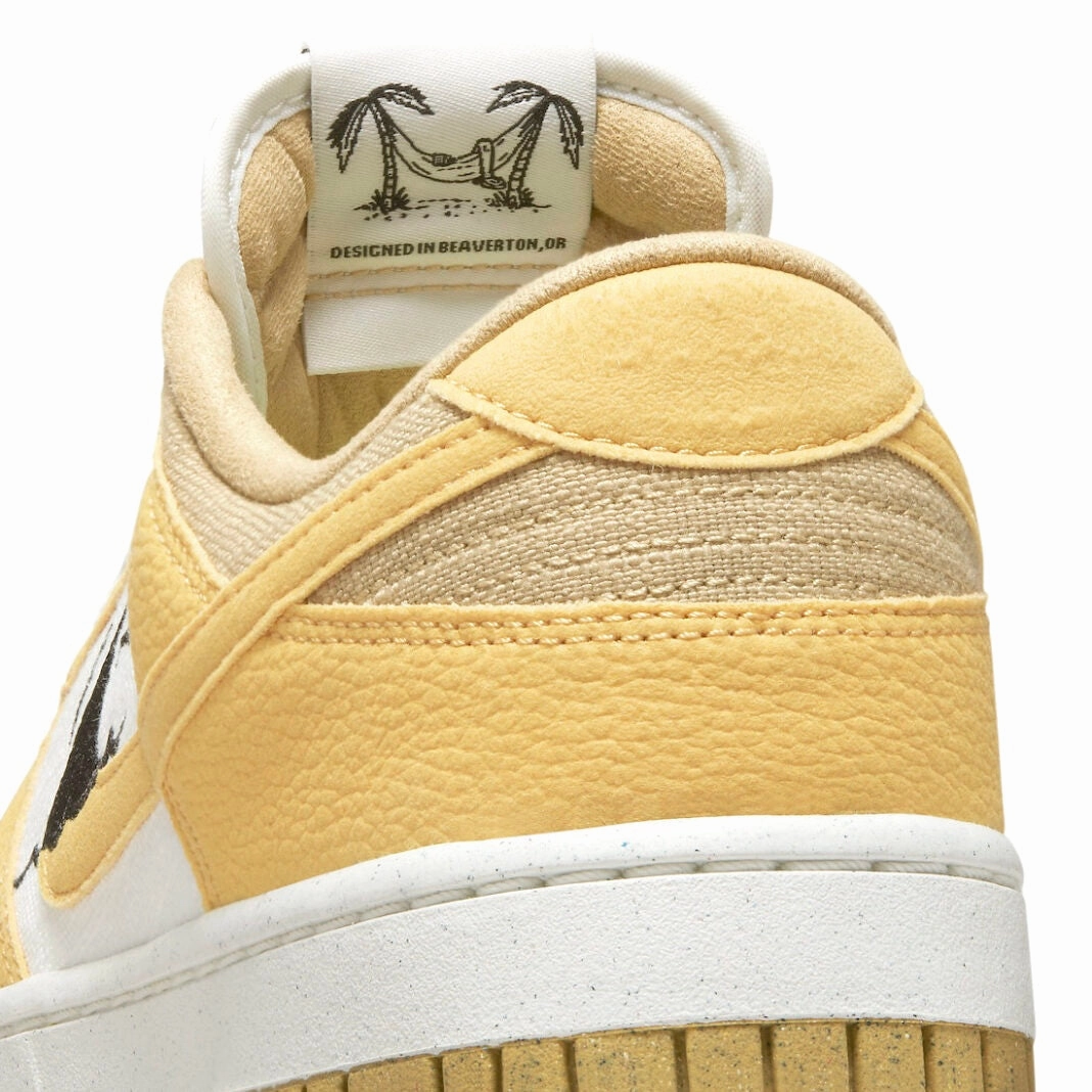 Nike Dunk Low Sun Club Wheat Grass Orange Iconic Sneakers