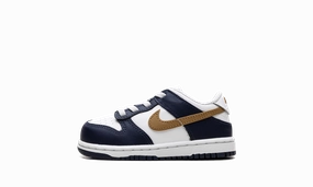 Nike Dunk Low TD "Midnight Navy Wheat" Nike Toddler shoes