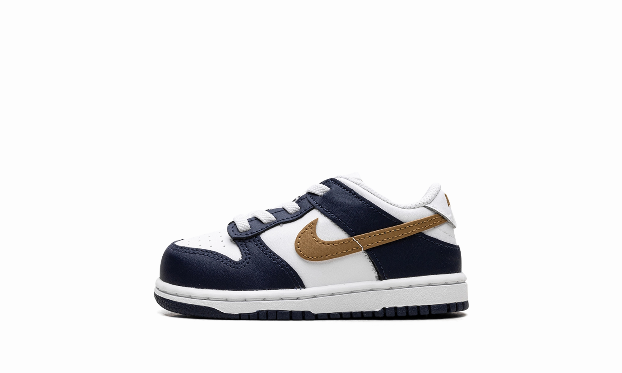 Nike Dunk Low TD "Midnight Navy Wheat" Nike Toddler shoes