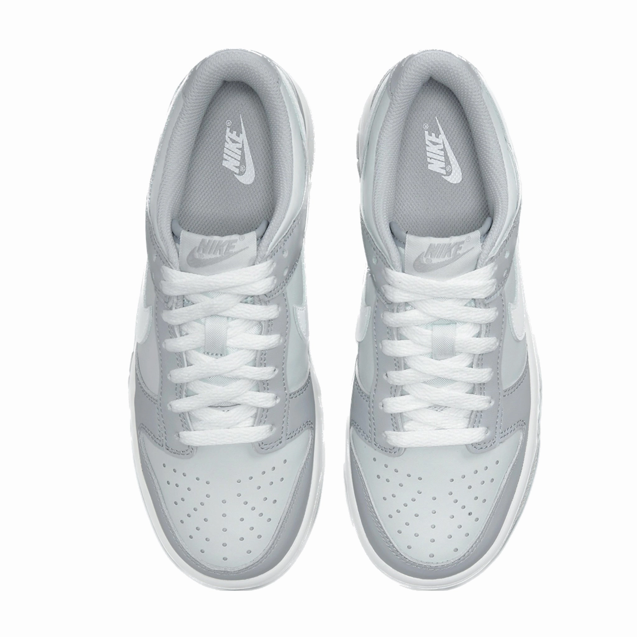 Nike Dunk Low (TD) Two-Toned Grey Pure Platinum White Wolf Grey Iconic Sneakers