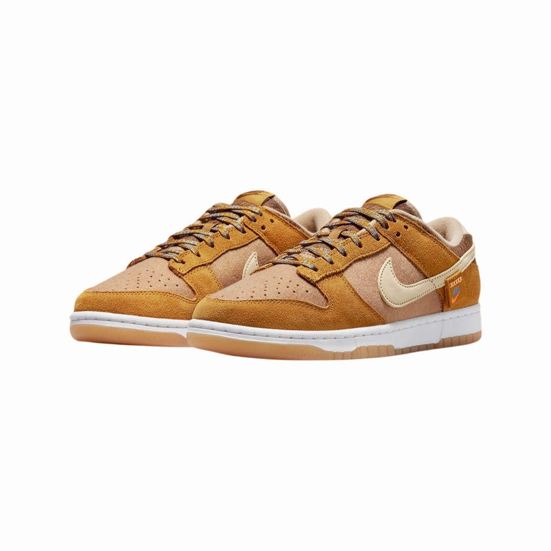 Nike Dunk Low Teddy Bear Praline Desert Ocher Hemp Pearl Iconic Sneakers