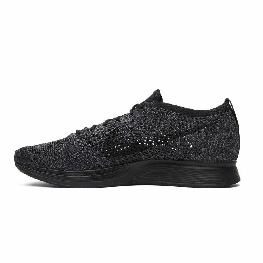 Nike Flyknit Racer Triple Black Anthracite Iconic Sneakers