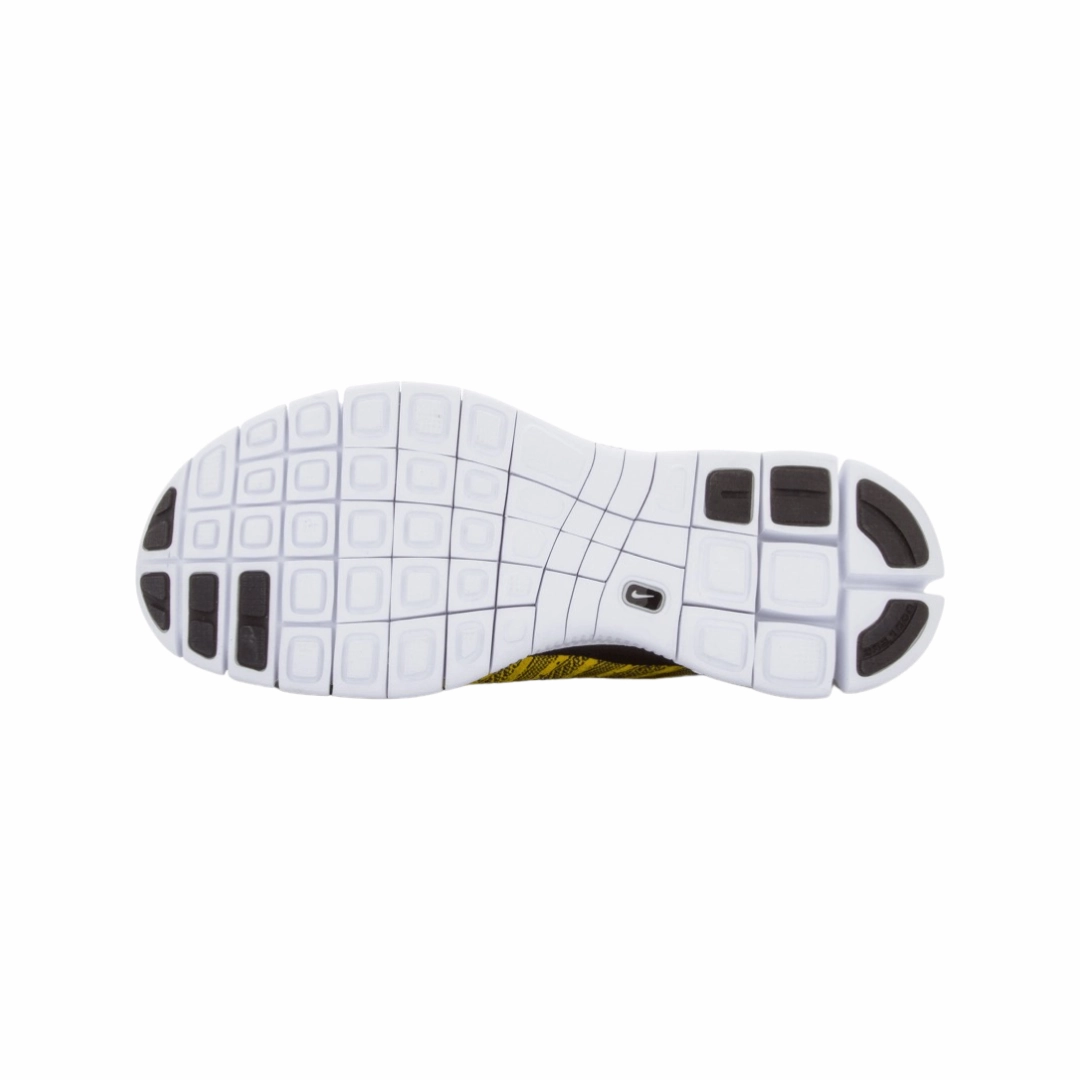 Nike Free Flyknit HTM Tour Yellow Black White Iconic Sneakers