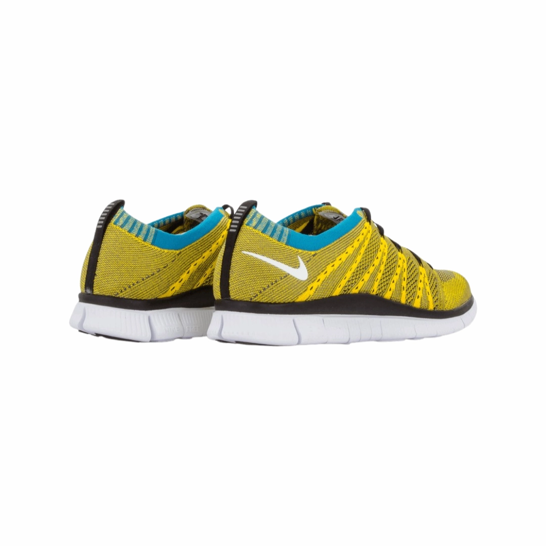 Nike Free Flyknit HTM Tour Yellow Black White Iconic Sneakers