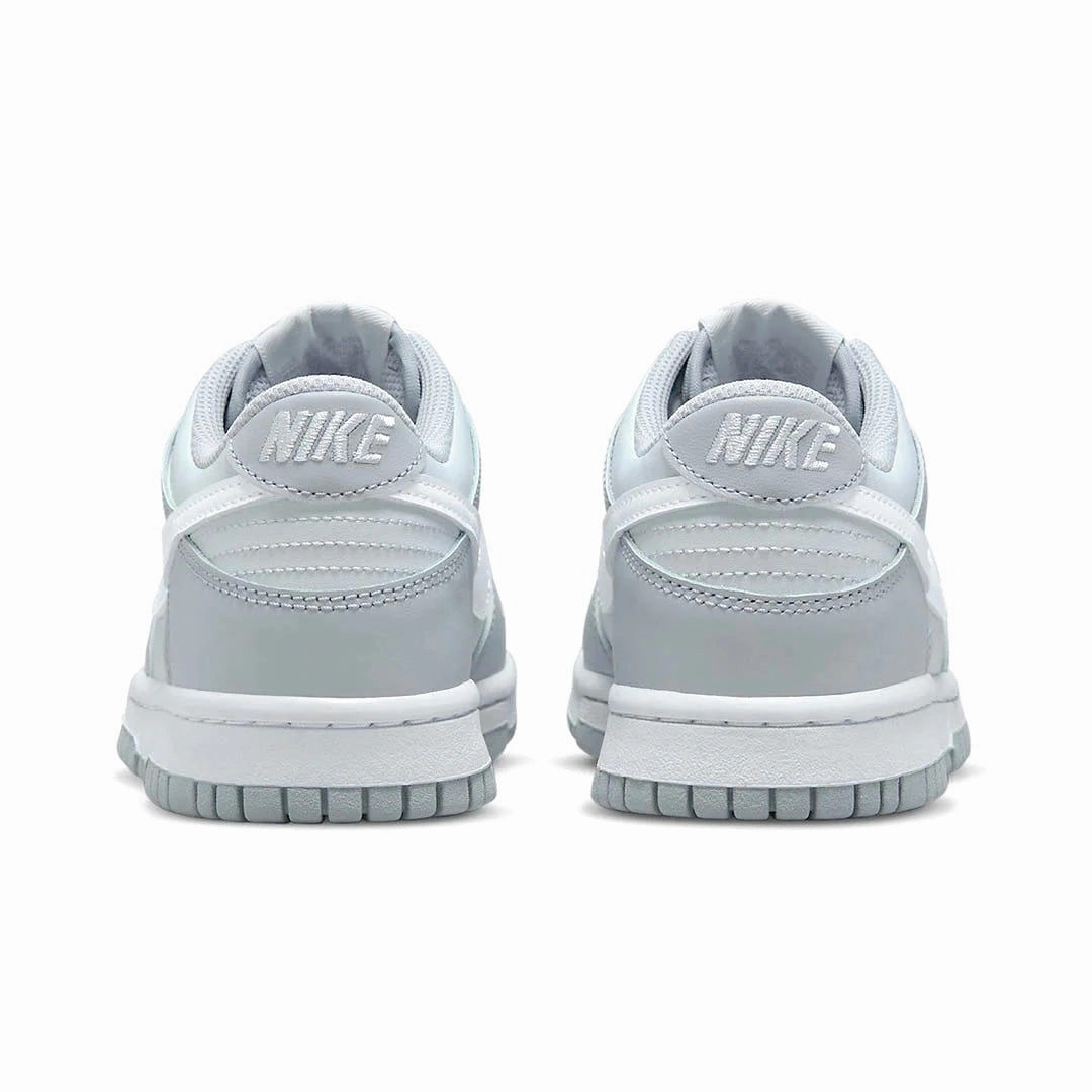 Nike Kids PS Dunk Low Pure Platinum White Pre School Iconic Sneakers