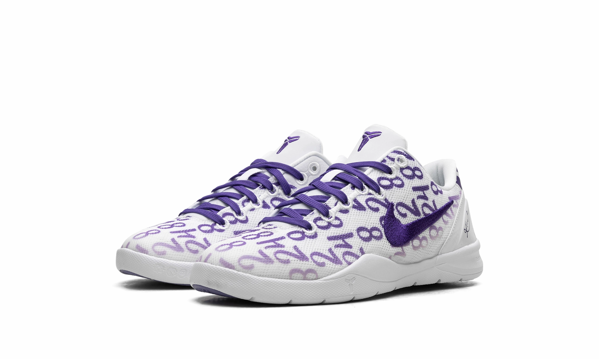 Nike Kobe 8 Protro PS "Court Purple" nike preschool slip-on sneakers