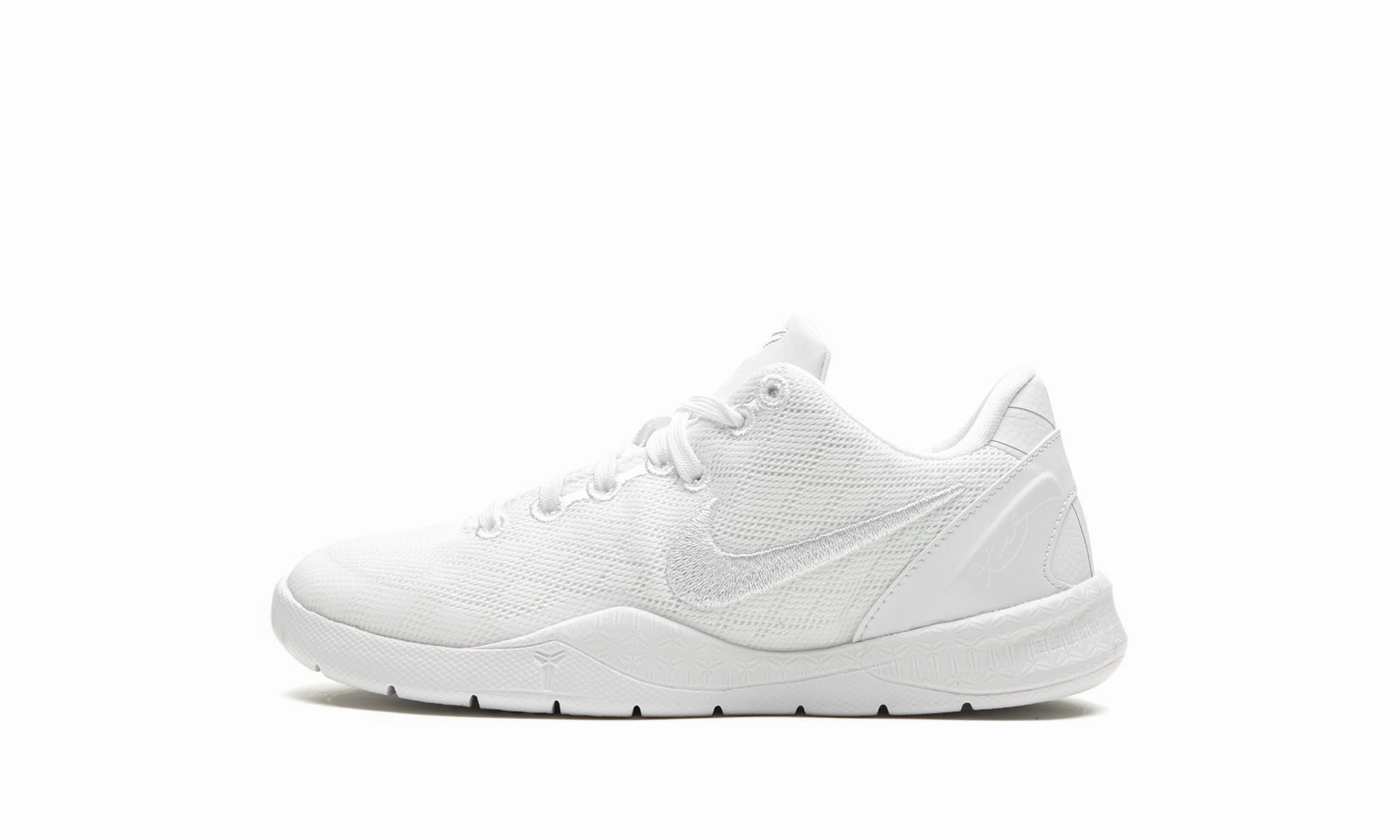 Nike Kobe 8 Protro "Halo - Triple White" Pre-School Nike Basketball shoes