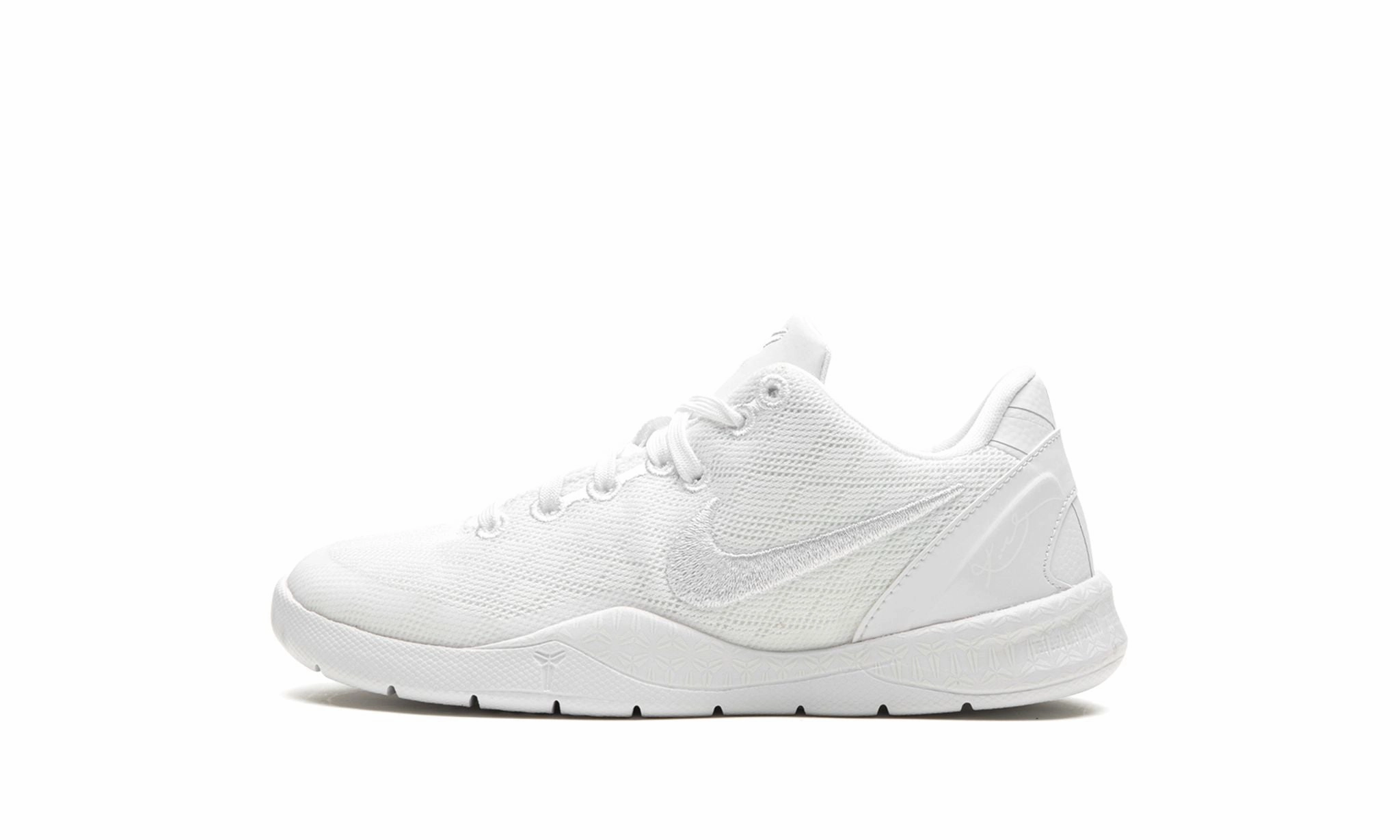 Nike Kobe 8 Protro "Halo - Triple White" Pre-School