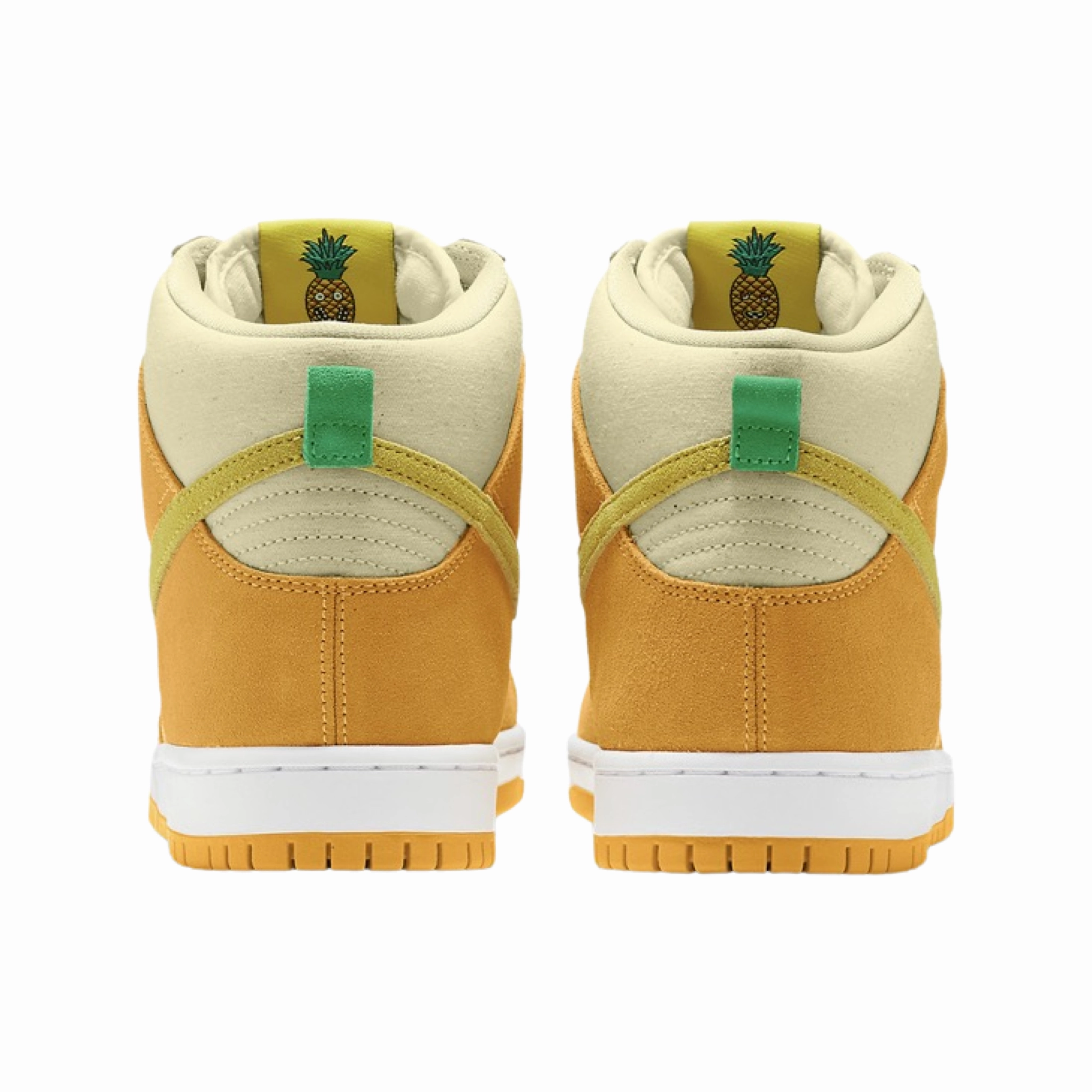 Nike SB Dunk Hi Fruit Pack Pineapple Yellow Iconic Sneakers