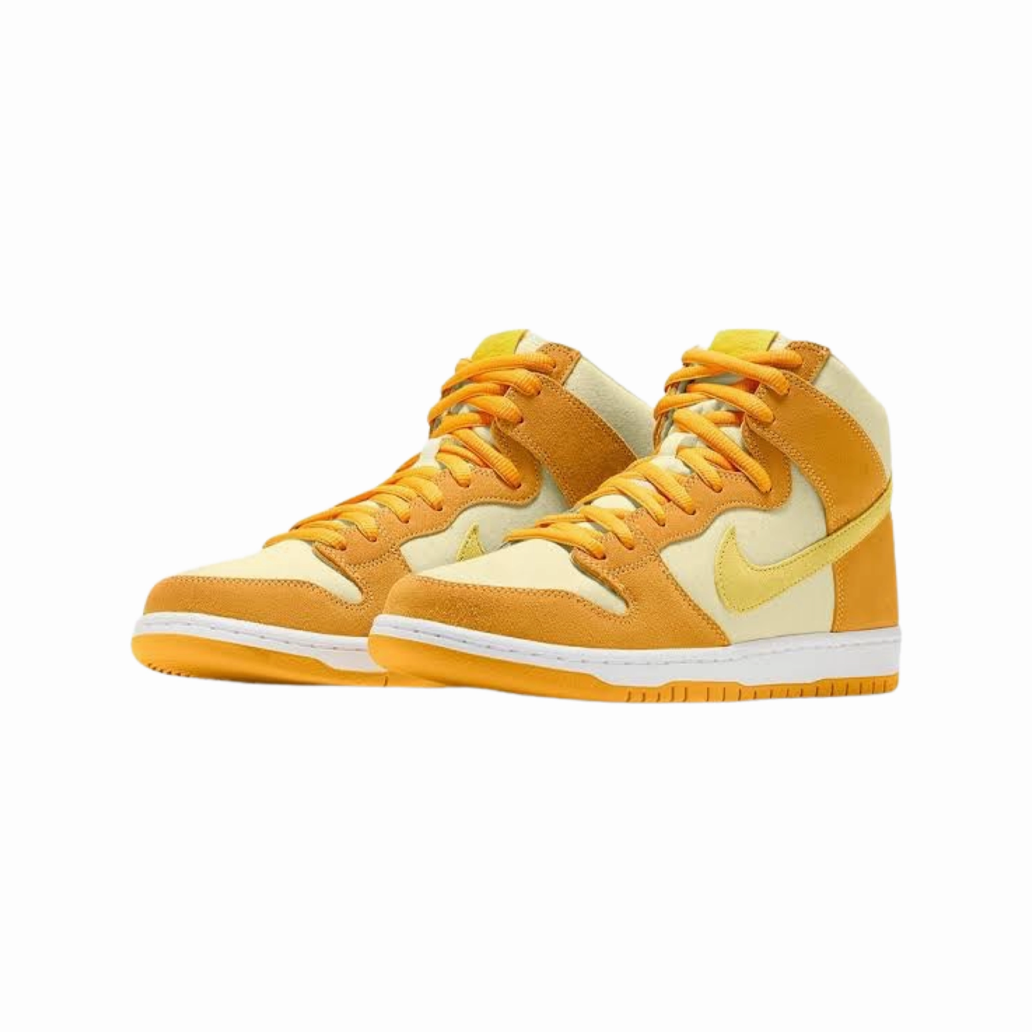 Nike SB Dunk Hi Fruit Pack Pineapple Yellow Iconic Sneakers