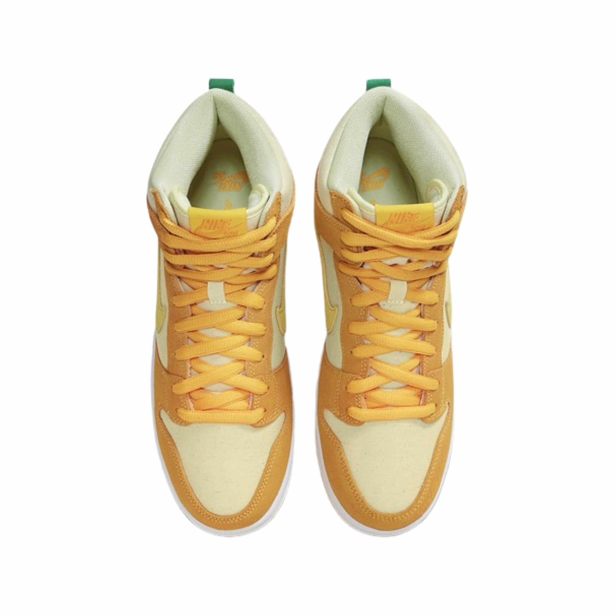 Nike SB Dunk Hi Fruit Pack Pineapple Yellow Iconic Sneakers