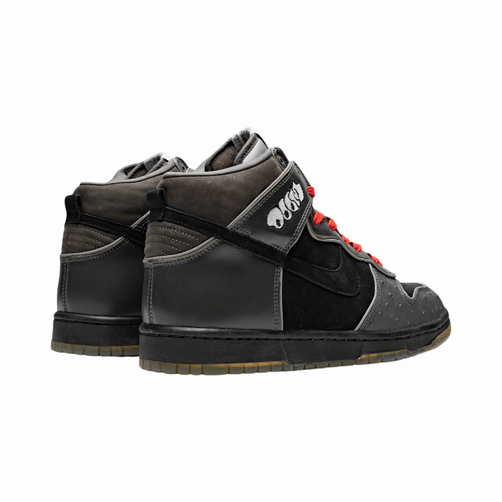 Nike SB Dunk High Premium MF Doom Black Black Midnight Fog Iconic Sneakers