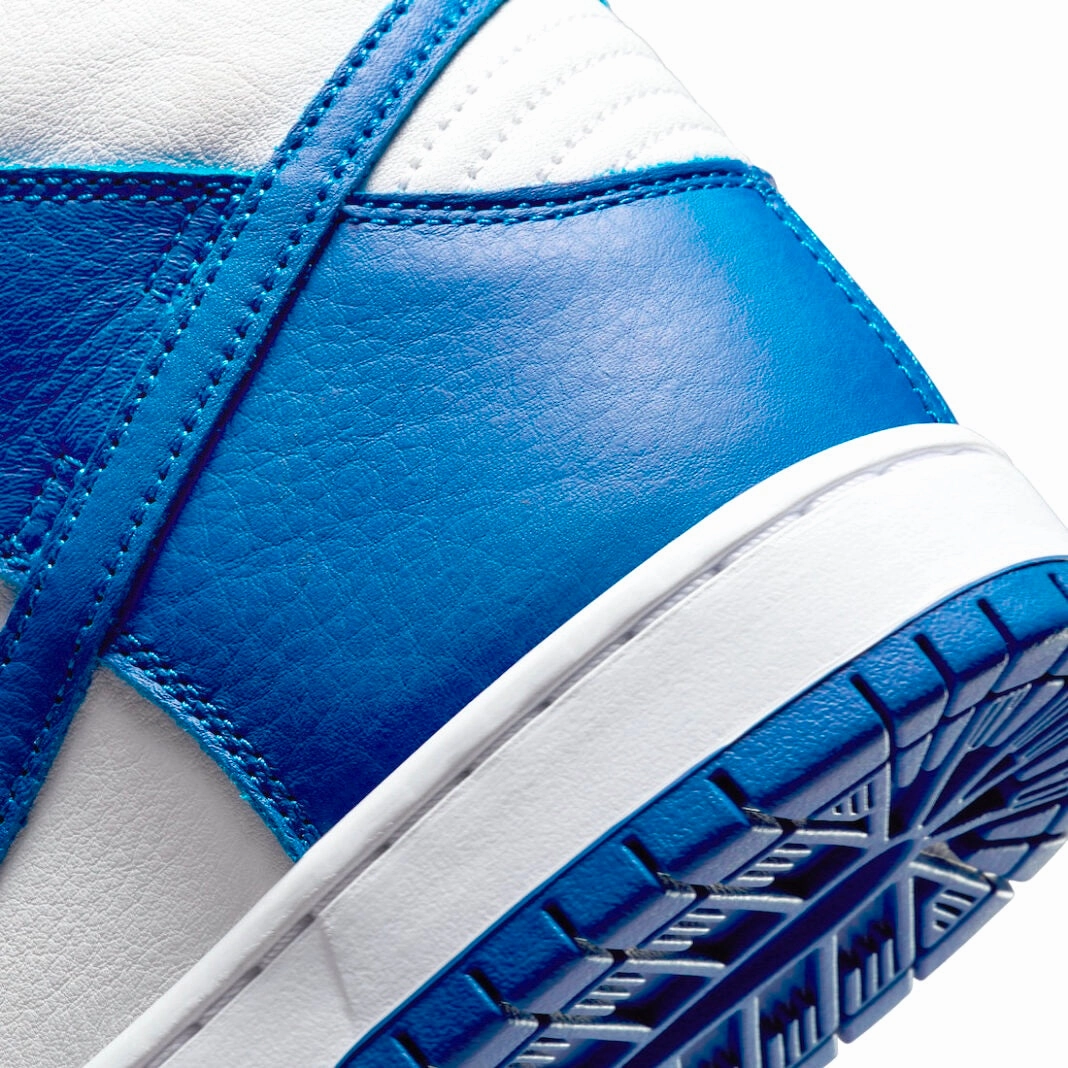 Nike SB Dunk High Pro ISO Orange Label Kentucky White Blue Iconic Sneakers