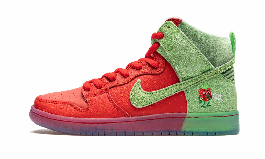 Nike SB Dunk High Strawberry Cough Nike Sb Dunk shoes