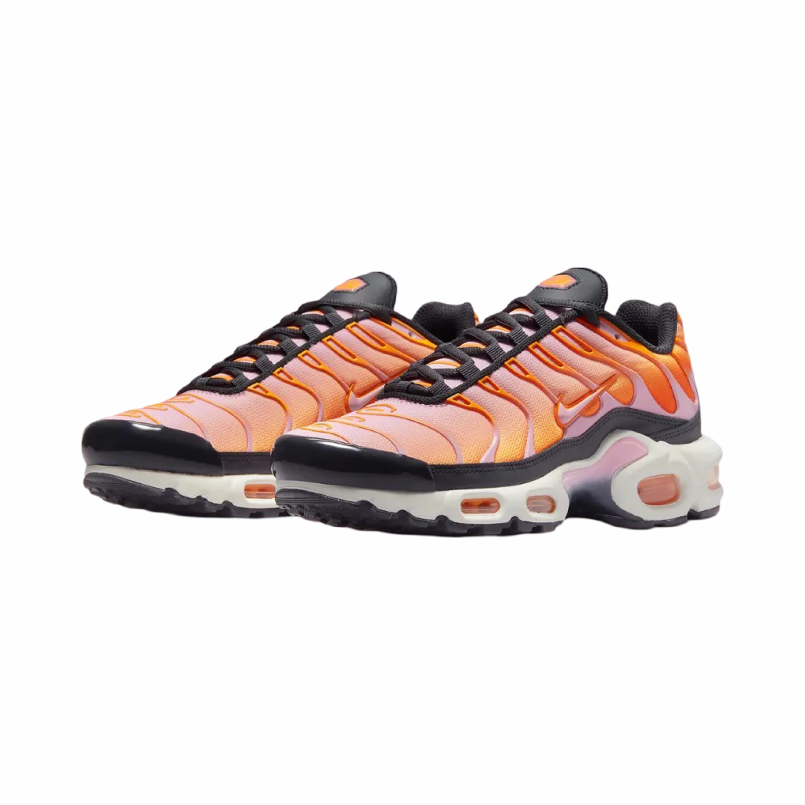 Nike Women's Air Max Plus TN Off Noir Medium Soft Pink Sherbert Pro Swing Golf Shoes