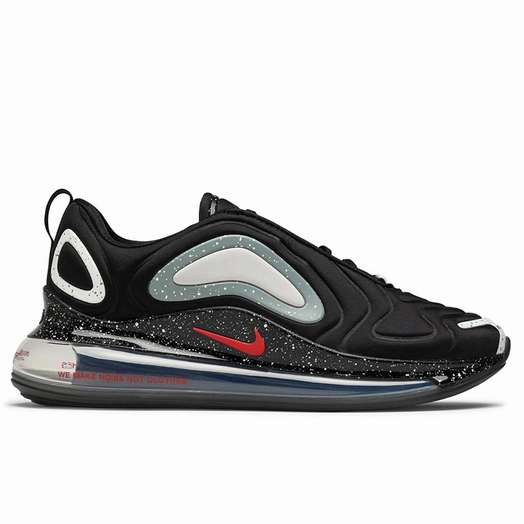 Nike x Undercover Air Max 720 - Black/University Red Nike shoes with cushioned air sole