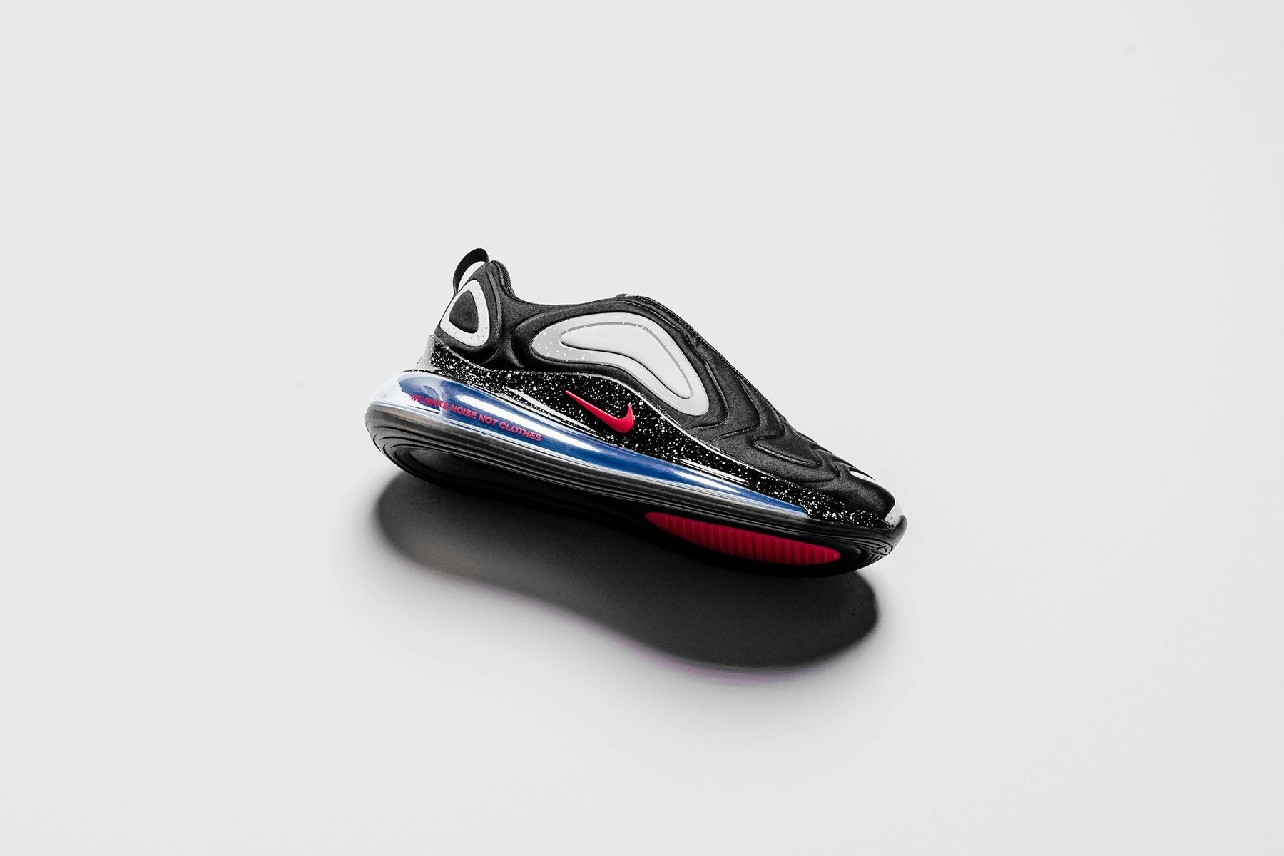 Nike x Undercover Air Max 720 - Black/University Red Nike Cushioned Mesh Sneakers