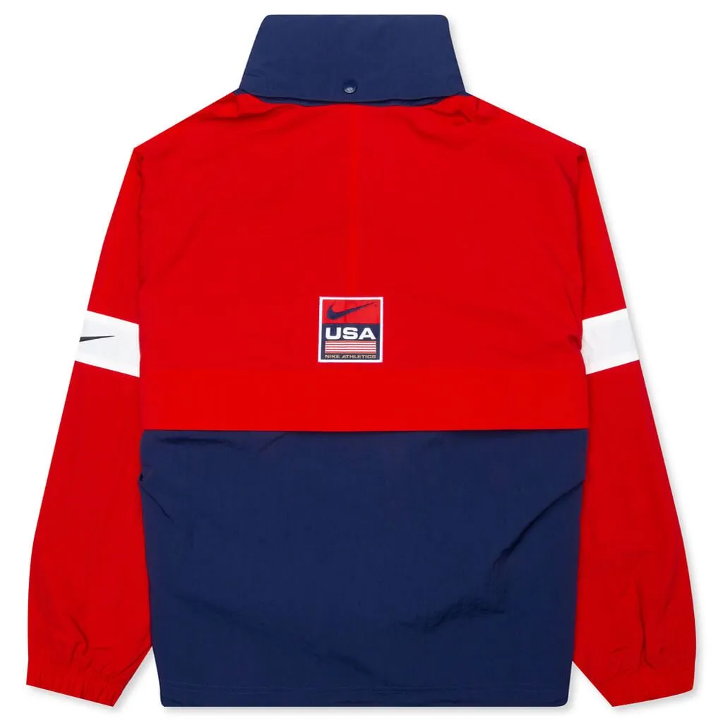 NikeLab Stripe Jacket - University Red Nike Foam Comfort Trainers