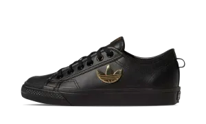 Nizza Trefoil WMNS "Carbon Black Gold" Adidas Women's styles