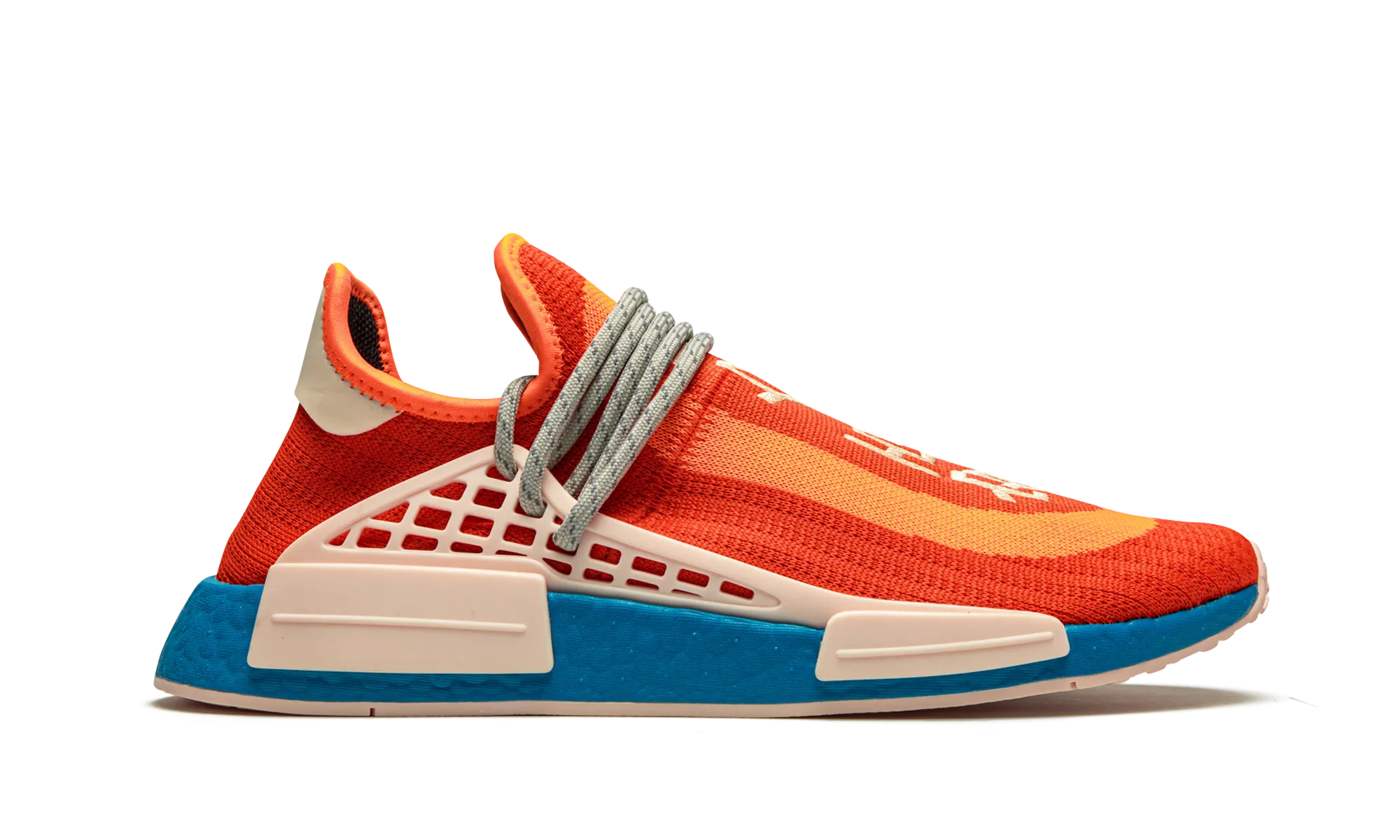 NMD Humanrace "Pharrell Williams - Extra Eye Orange" adidas low-top mens trainers