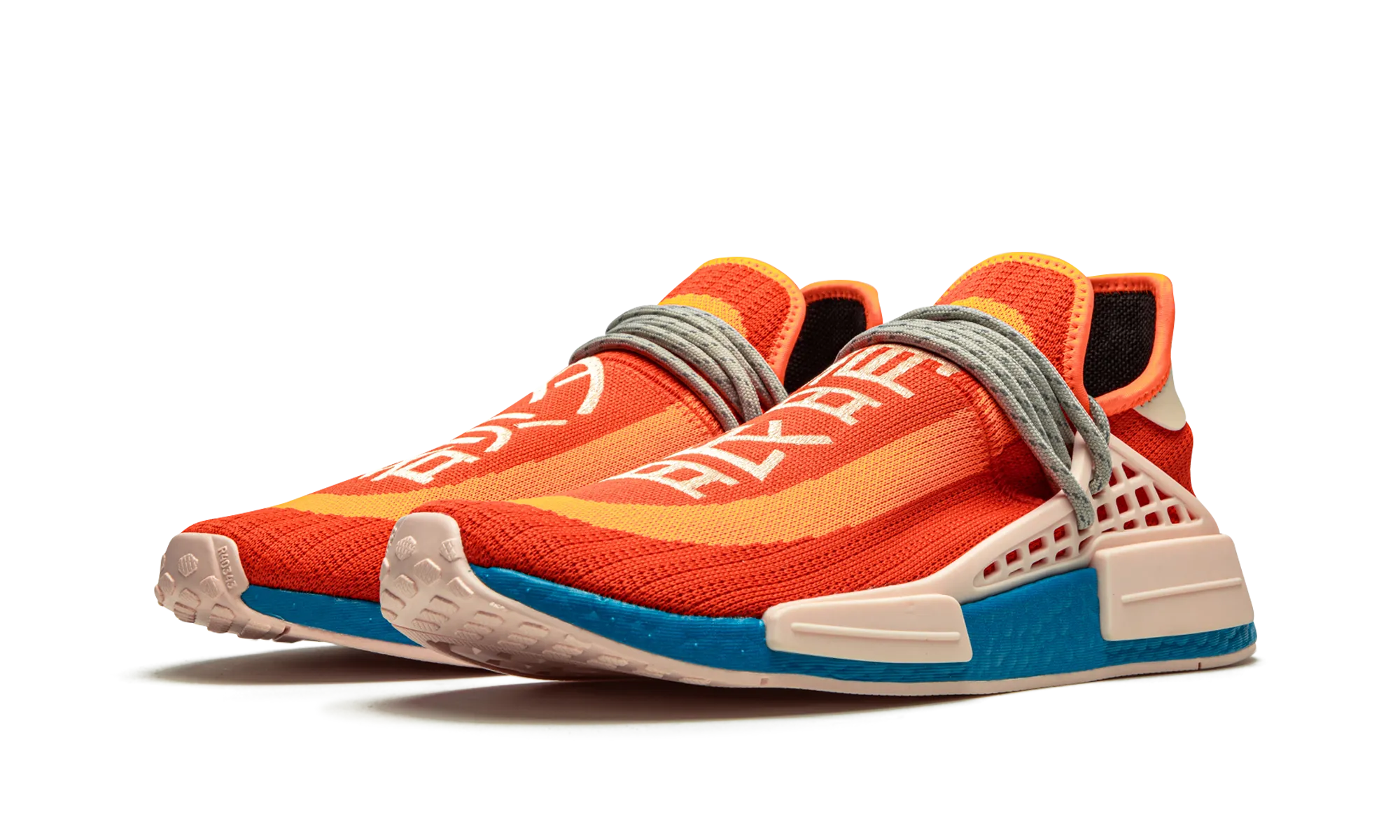 NMD Humanrace "Pharrell Williams - Extra Eye Orange" adidas low-top mens trainers