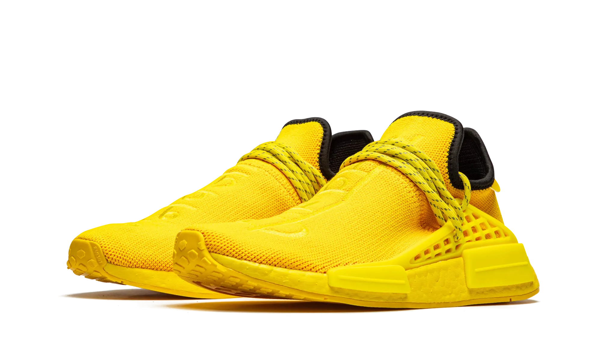NMD Humanrace "Pharrell Williams - Extra Eye Yellow" adidas low-top mens trainers
