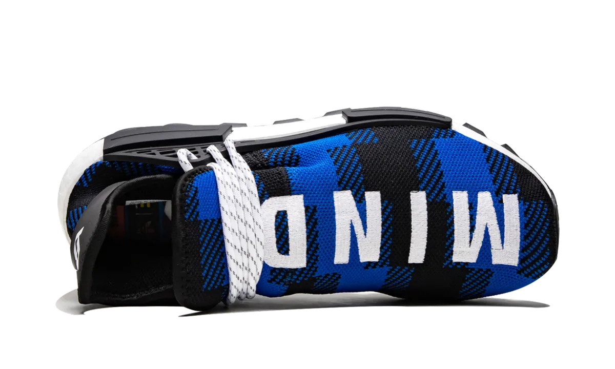 NMD Humanrace "Pharrell Williams X Billionaire Boys Club - Plaid Pack Blue" adidas low-top mens trainers