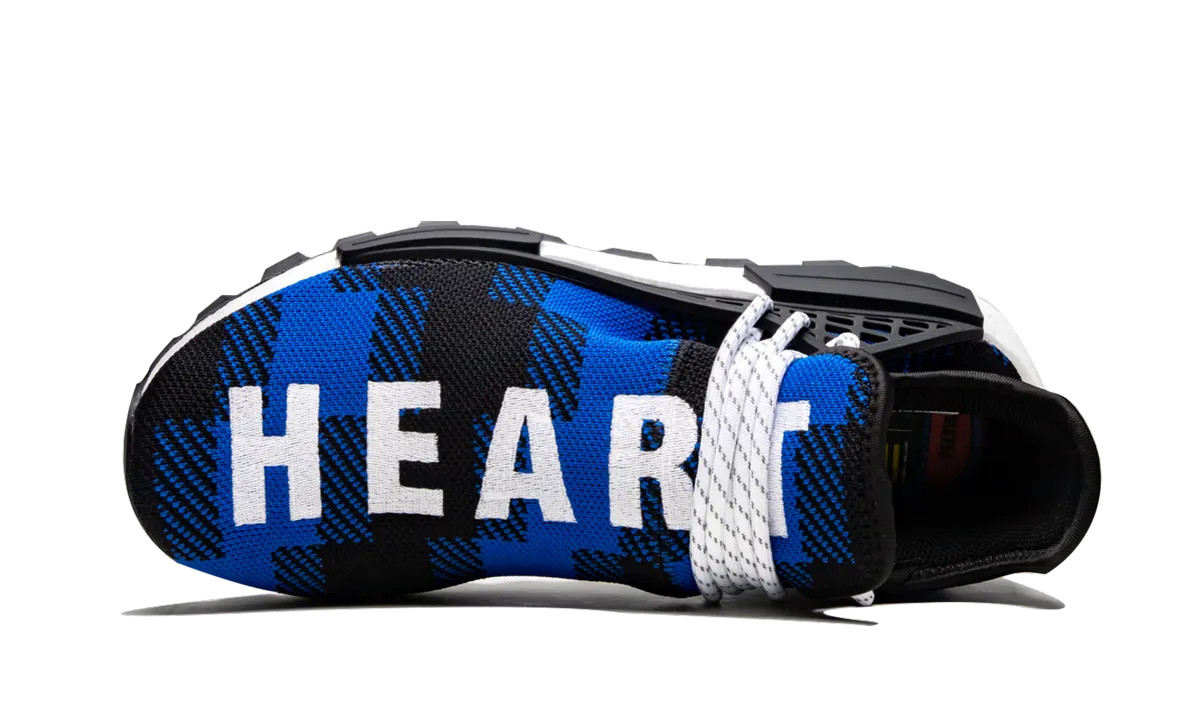NMD Humanrace "Pharrell Williams X Billionaire Boys Club - Plaid Pack Blue" adidas low-top mens trainers