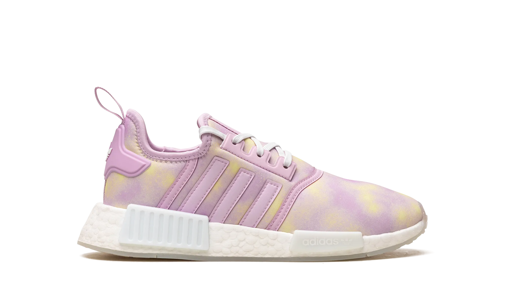 NMD R1 GS GS "Bliss Lilac" adidas grade school sneakers