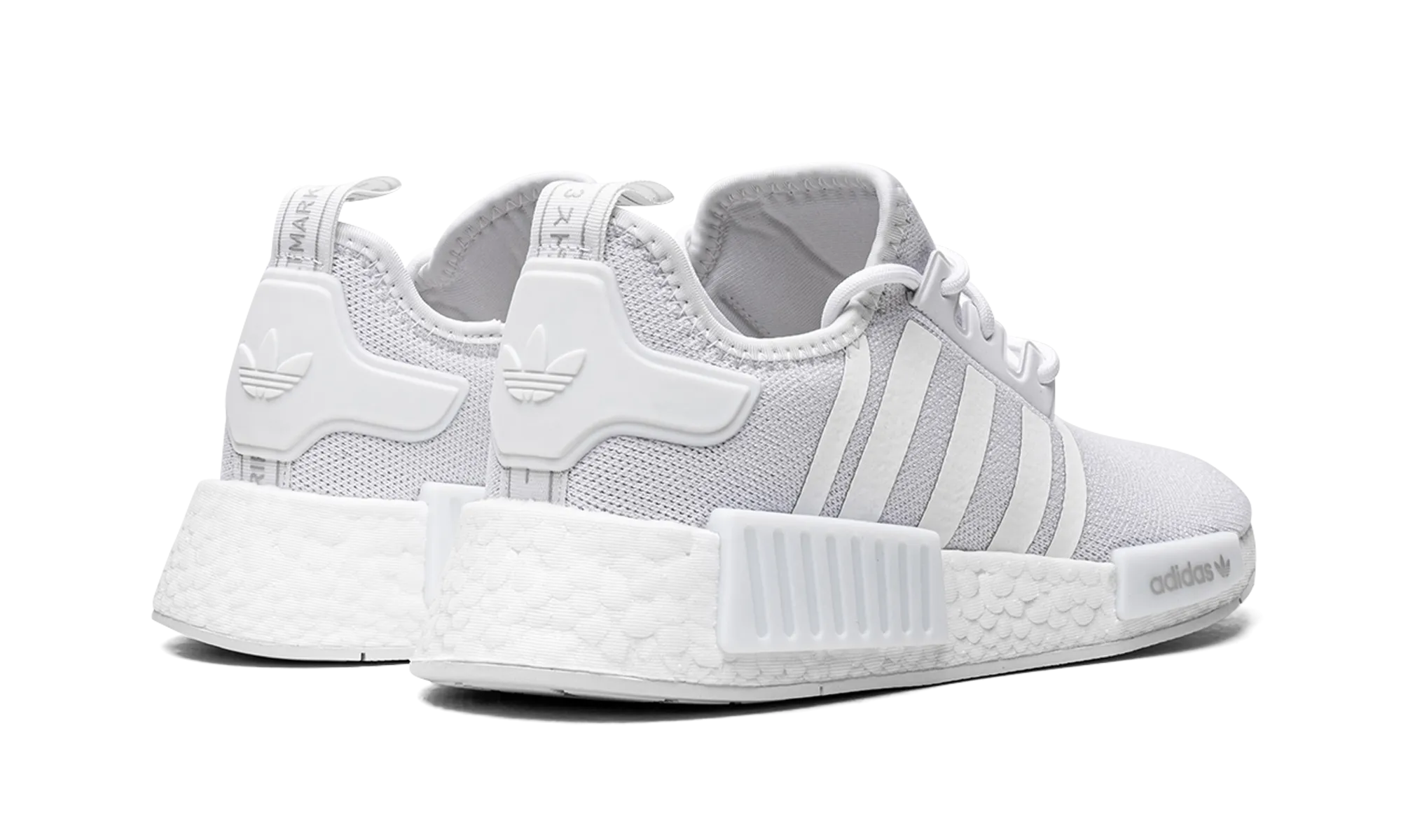 NMD R1 GS GS "White" adidas grade school sneakers