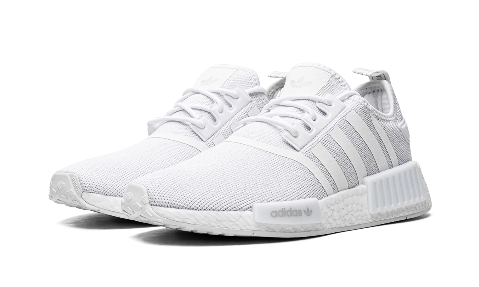 NMD R1 GS GS "White" adidas grade school sneakers