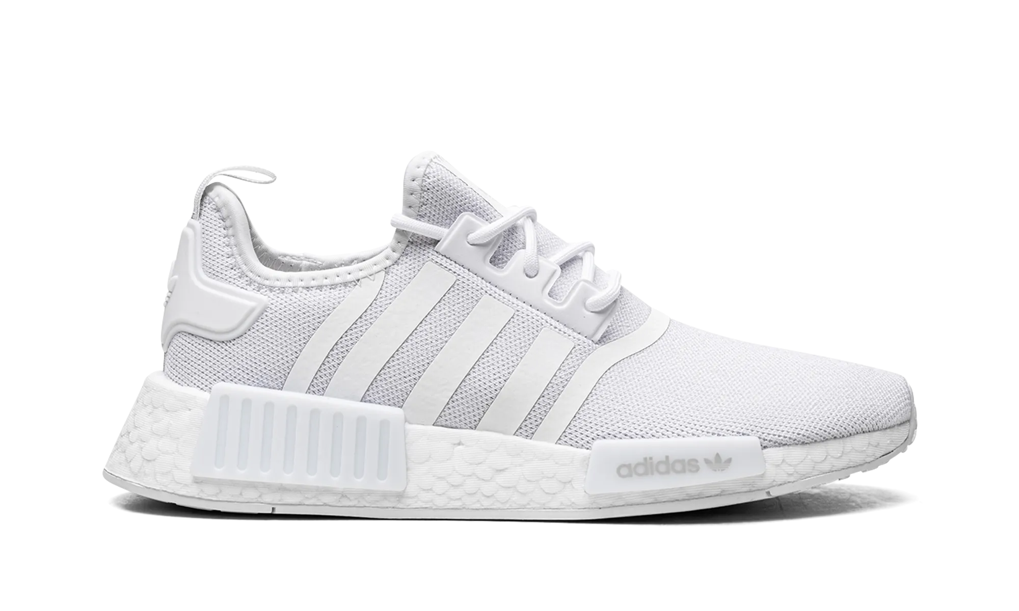 NMD R1 GS GS "White" adidas grade school sneakers
