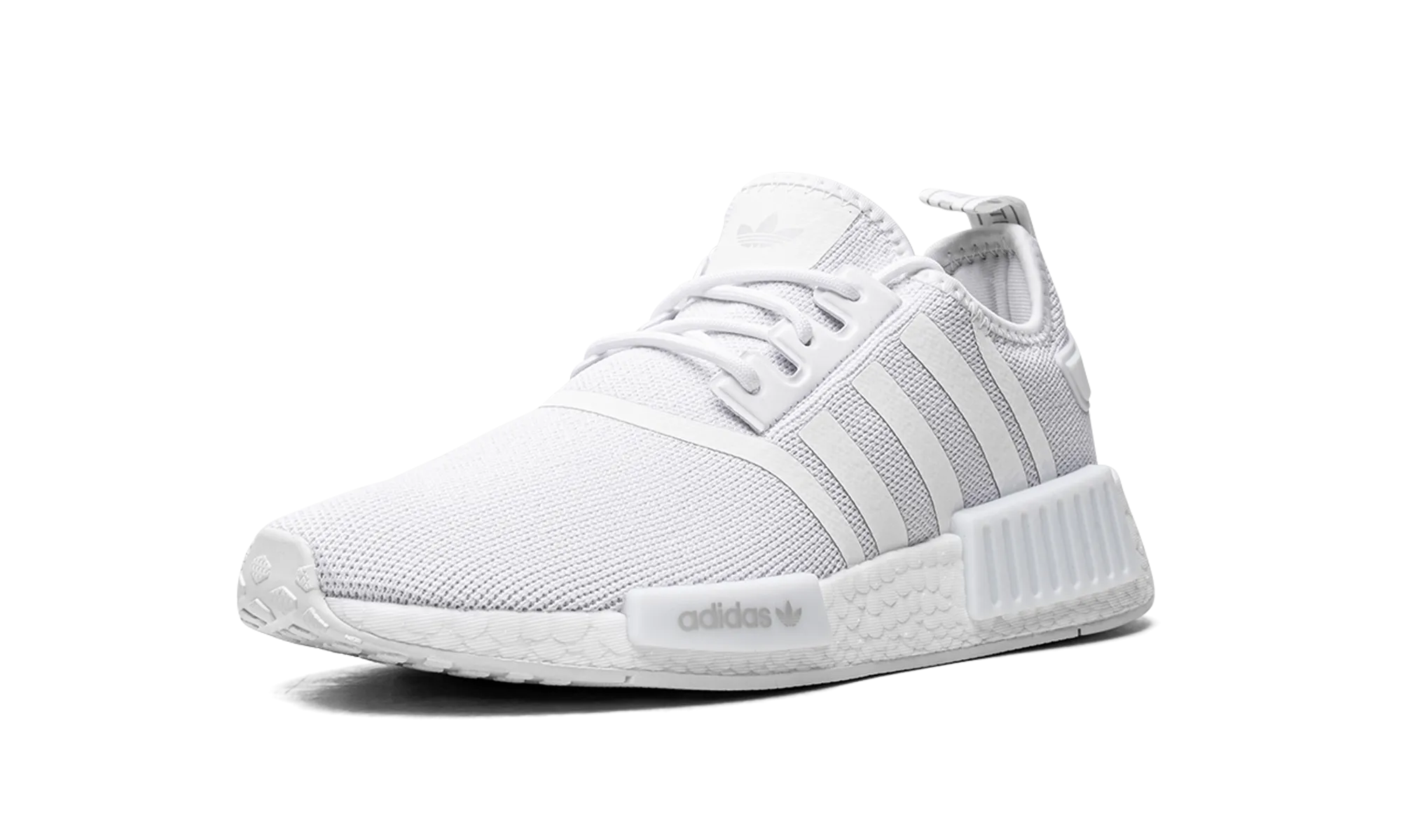 NMD R1 GS GS "White" adidas grade school sneakers