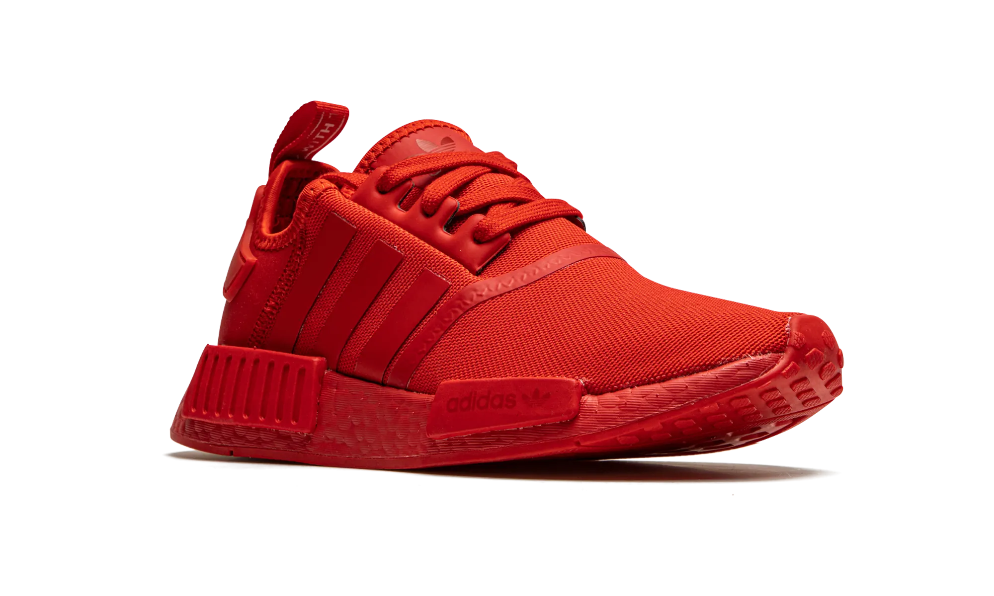 NMD R1 GS "Triple Scarlet" adidas grade school sneakers